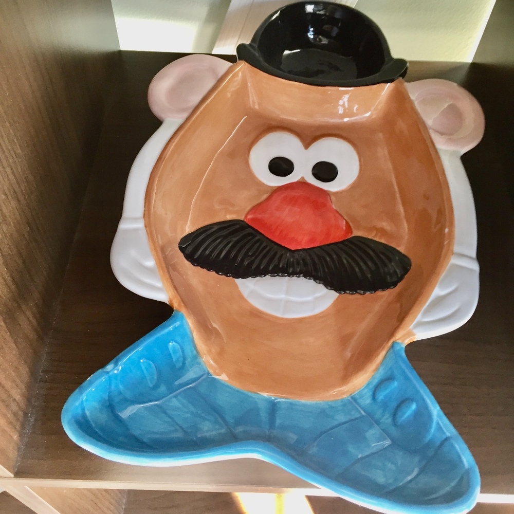 Mr. Potato Head Dish 1998 By Clay Art